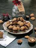 I miei baci di dama alle noci e castagne