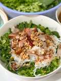 Bún Mắm Nêm with Boiled Pork