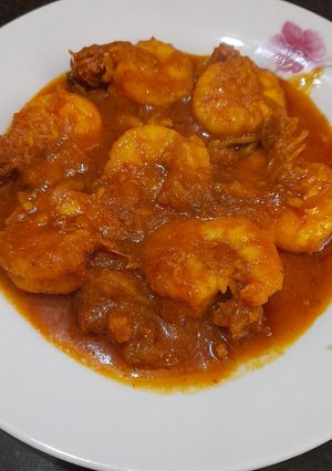 চিংড়ি মাছের কালিয়া (chingri maacher kalia recipe in Bengali) রেসিপির প্রধান ছবি