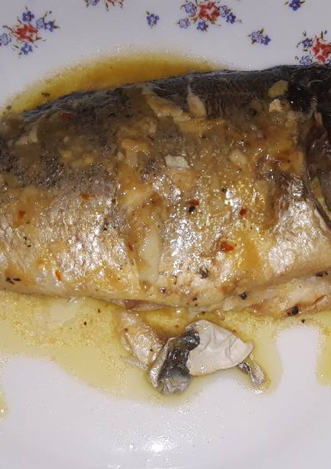 Una foto de Dorada al horno