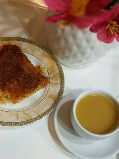صورة لوصفة بسبوسه بالجبنه☕