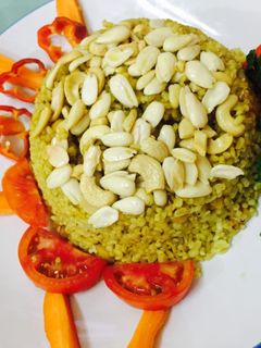 صورة لوصفة برغل بالحمص