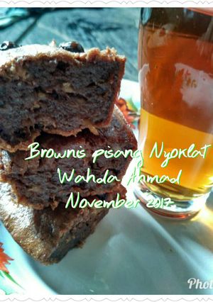 Foto resep Brownis pisang Nyoklat