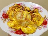 Trứng chuối chiên ăn sáng