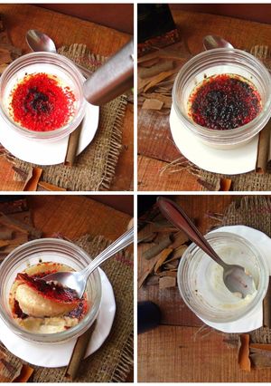 A picture of Masala Chai Creme Brulee.