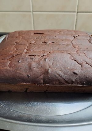 Una foto de Budín de algarroba, cacao y avena