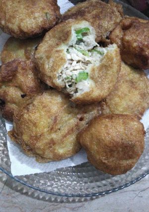 A picture of Chicken Bread balls.
