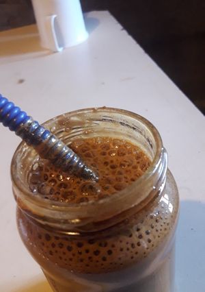 Una foto de Café espumoso