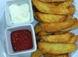 صورة لوصفة بطاطس ودجز