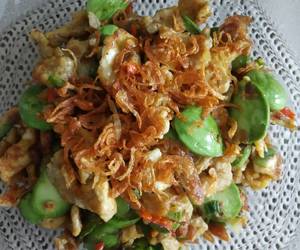 Ini Caranya Telur Orak Arik Petai ala qu  Enak dan Sehat