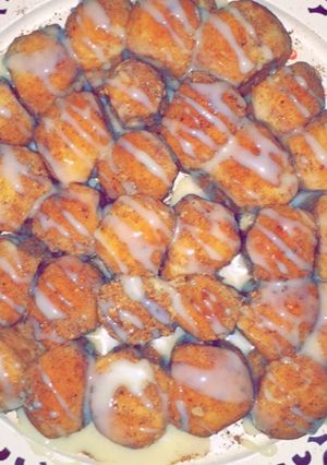 صورة لوصفة كرات القرفة👌🏻