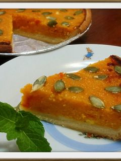 簡易南瓜派 的食譜成品照片