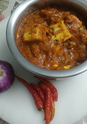 A picture of Dhaba Style Paneer.