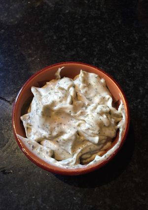 Una foto de Mayonesa casera con ajo