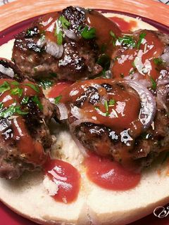 Una foto de Bocadillo, de kefta de cordero a mi estilo