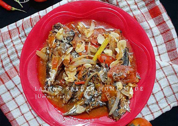 Resep Layang sarden home made Anti Gagal