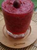 Red Syrup Blended Carissa Carandas
