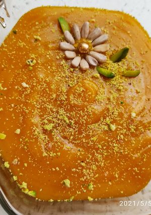 عکسی از دستور حلوای عربی با طعمی بینظیر👌
