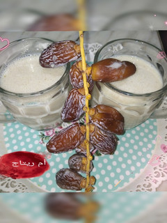 صورة لوصفة سموثي الموز والتمر