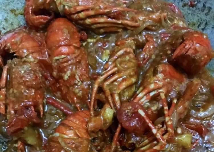 Resep Lobster Asam Manis Pedas 🦞, Enak