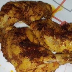 A picture of Steamed chicken roast.