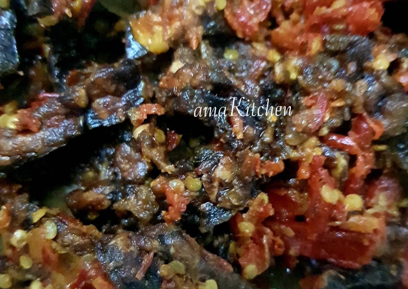 Paru rica khas makassar