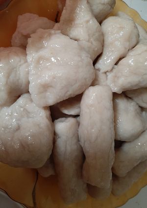 Foto resep Pempek bangka kuah tauco lezat