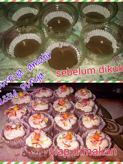 Foto resep Brownis kukus Cup