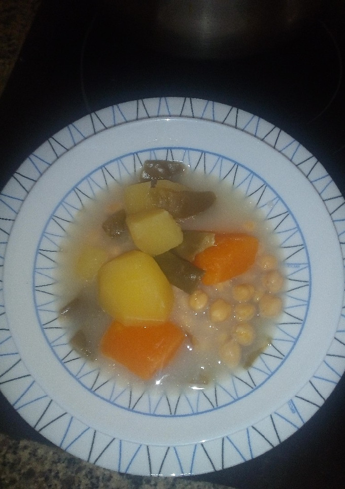 Una foto de Puchero sin pringá para dietas