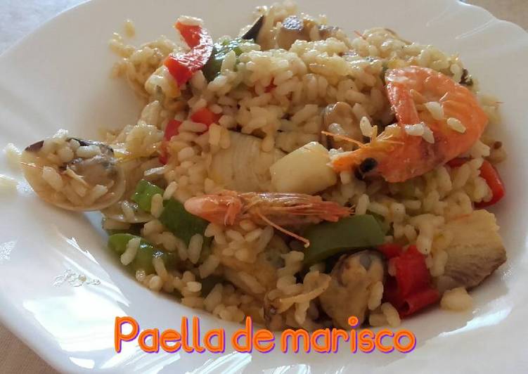 Paella de marisco*