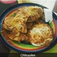 Chulaquiles rojos