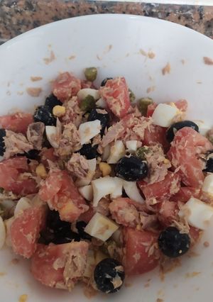 Una foto de Ensalada campera