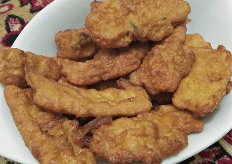 Tempe goreng telur