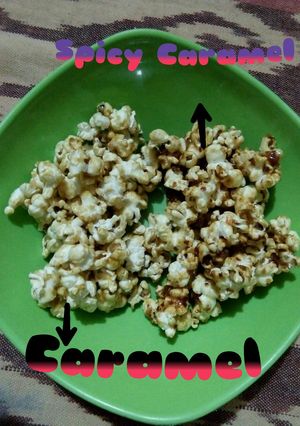 Foto resep Popcorn Caramel & Spicy Caramel