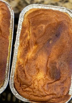 Hình của món Soufflé (bánh trứng phồng).