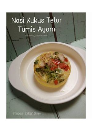 Foto resep Nasi Kukus Telur