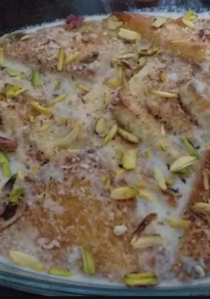 A picture of Shahi Tukray.