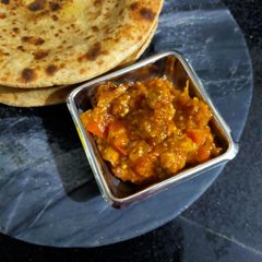 A picture of Baingan Ka Bharta.