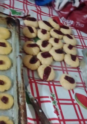 Foto de Bolacha de milho com goibada