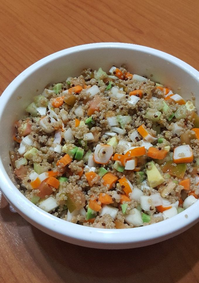 Una foto de Ensalada de quinoa a mi gusto