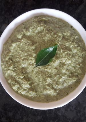 A picture of Pudina Chutney.