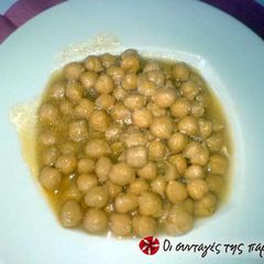 Chickpeas in flour and lemon sauce A picture of Chickpeas in flour and lemon sauce.