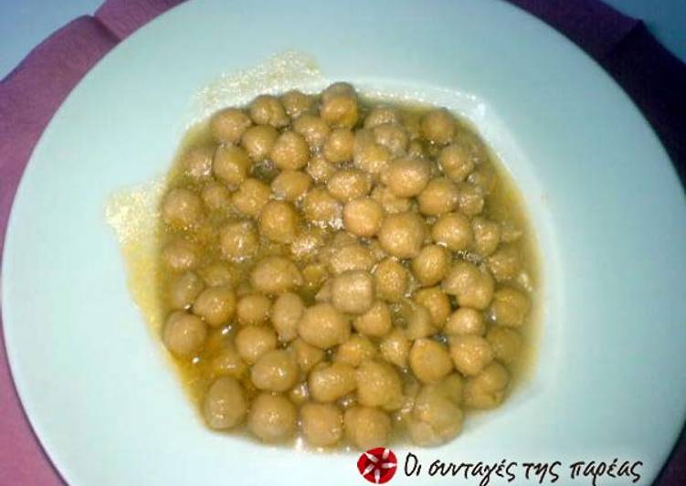 Simple Way to Prepare Homemade Chickpeas in flour and lemon sauce