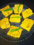 Steamed Khaman Dhokla