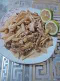 بطاطا وقرنبيط بطحينة