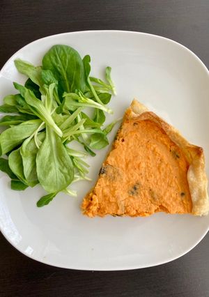 Une photo de Tarte courge et patate douce