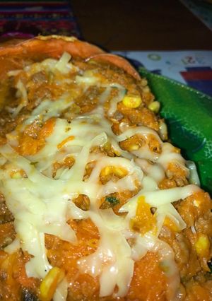 Una foto de Zapallo relleno