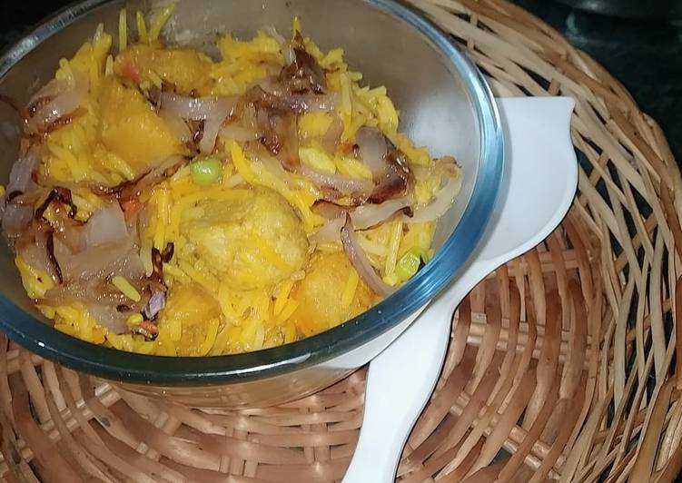 Recipe of Favorite Soya dum biryani