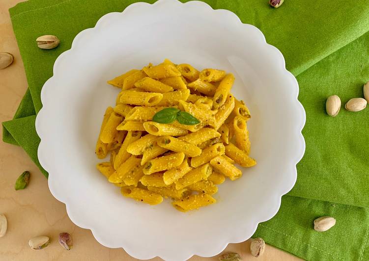 Simple Way to Make Ultimate Pesto di pistacchi e zafferano