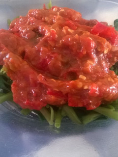 Foto resep Plecing Kangkung Sambal trasi